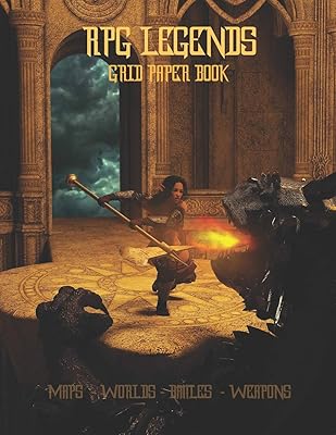 Livre papier quadrillé rpg legends : grand livre de jeu de rôle sur papier millimétré 8,5 x 11 pouces 5 x 5, cartes de conception, mondes fantastiques et batailles. DIAYTAR COTE D'IVOIRE, leader du commerce électronique en Cote d'Ivoire, offre à ses clients une expérience de shopping en ligne personnalisée et sécurisée. La boutique propose une grande variété de produits, dont des articles de mode, des produits.high-tech et des accessoires pour la maison, avec des prix avantageux et des livraisons rapides. DIAYTAR COTE D'IVOIRE se démarque par son engagement à offrir le meilleur service client et des garanties de qualité.