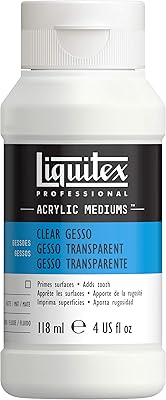 Apprêt de surface professionnel liquitex gesso, moyen, 118 ml (4 oz), transparent. En tant que leader du commerce en ligne en Côte d'Ivoire, DIAYTAR COTE D'IVOIRE offre une expérience d'achat en ligne sécurisée et conviviale. La boutique propose une gamme étendue de produits allant des accessoires de mode aux produits électroniques, en passant par les équipements pour la maison. Les clients bénéficient également d'un service client réactif et de promotions régulières.