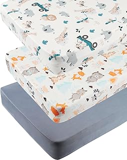 Parure de lit extensible portative tontukato pack n play, draps convertibles, matériau en jersey super doux, motif éléphant, tigre, renard et gris. DIAYTAR COTE D'IVOIRE est une plateforme de commerce en ligne qui se distingue par sa large sélection de produits et ses prix compétitifs. La boutique en ligne propose des produits de qualité provenant de marques réputées, ainsi que des produits locaux pour répondre aux besoins spécifiques des clients ivoiriens. Les clients peuvent trouver des offres spéciales et des promotions pour économiser de l'argent sur leurs achats.