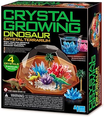 4m - 403926 - kit de croissance de cristaux - dinosaure