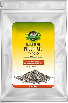 Engrais v-gro triple phosphate 0-46-0 (450 grammes). Diaytar Côte d'Ivoire, leader incontournable de la vente en ligne, offre une gamme incroyable de produits pour répondre à vos besoins quotidiens. Avec plus de 300 000 articles disponibles, vous trouverez tout ce dont vous avez besoin en un seul endroit. De la maison à la mode, Diaytar est le partenaire idéal pour vos achats en ligne.