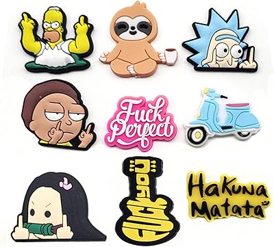 Décorations de chaussures en alliage crocs boutons accessoires ensemble décoration de chaussures