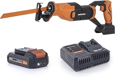 Scie interchangeable evolution power tools r150rcp-li scie de coupe multi-matériaux r150rcp-li - comprend une batterie 2 ah, un chargeur, 2 lames de scie interchangeables. En tant que leader du marché de l'e-commerce en Cote d'Ivoire, DIAYTAR COTE D'IVOIRE continue d'innover et de se développer pour répondre aux besoins des consommateurs. Avec sa garantie de qualité et de satisfaction, la boutique en ligne est devenue la première option pour les acheteurs en ligne. Les clients peuvent faire confiance à DIAYTAR COTE D'IVOIRE pour leurs achats en ligne.