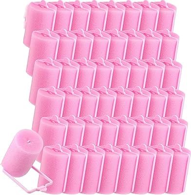 Delfino 48 pièces bigoudis en mousse souple de sommeil doux pour la coiffure