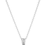 Collier pendentif rond en argent sterling avec améthyste africaine amazon essentials (février), 18