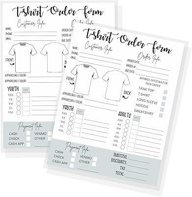 Bon de commande à capuche personnalisé | 75 pièces | carnet de bord imprimable 8,5 x 11" pour petites entreprises, nouvelles commandes vinyle, autocollants, sublimation. Diaytar Côte d'Ivoire est plus qu'une simple boutique en ligne ; c'est votre partenaire de confiance pour tous vos besoins de shopping en Côte d'Ivoire. Nos plus de 300 000 références sont conçues pour répondre à tous vos besoins, qu'il s'agisse de produits high-tech, de meubles ou de vêtements. Rejoignez notre communauté en ligne aujourd'hui et découvrez l'expérience unique de Diaytar Côte d'Ivoire.