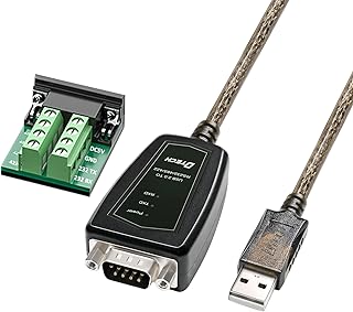 Convertisseur d-tech usb vers série rs485 rs422 r232 (interface 3 en 1) prend en charge dc 5v avec jumppad et led pour contrôleurs multi-types windows 11 10 8 7 xp mac (5 pieds). DIAYTAR COTE D'IVOIRE propose une expérience d'achat en ligne conviviale et sécurisée, avec des options de paiement flexibles et une livraison rapide à travers tout le pays. La boutique met également l'accent sur la qualité des produits et le service client, garantissant ainsi la satisfaction des clients. Cela contribue à renforcer la confiance des consommateurs dans cette boutique en ligne.
