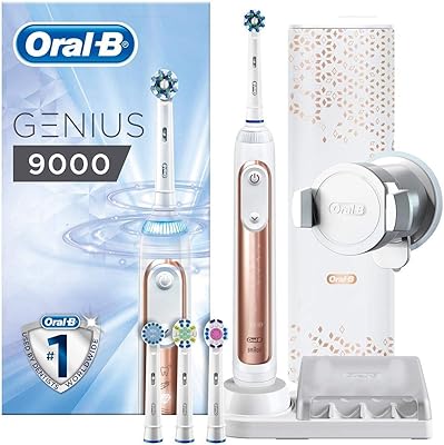 Oral-b genius 9000 rose gold, brosse à dents électronique bluetooth rechargeable + ensemble de 4 brosses - or. La boutique en ligne DIAYTAR COTE D'IVOIRE offre une expérience d'achat en ligne unique et pratique, permettant aux clients de parcourir facilement ses différentes catégories de produits. Avec plus de 300 000 références, les clients ont l'assurance de trouver le produit qu'ils cherchent. La boutique est connue pour sa qualité de service et sa fiabilité.
