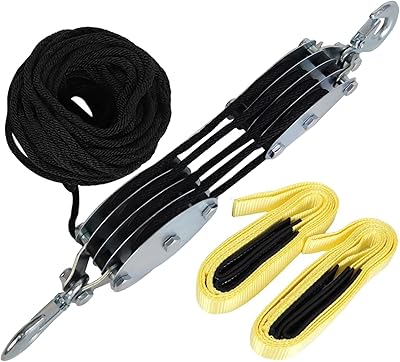 Élingue de corde robuste standard x-strap de 4 livres avec force de rupture