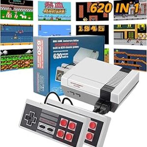 Console de jeu vidéo numérique rétro classique avec 620 jeux nes