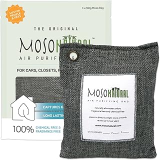 Sac purificateur d'air naturel moso. désodorisant au charbon de bambou, désodorisant, absorbeur d'odeurs pour voitures et placards. 1 paquet gris. DIAYTAR COTE D'IVOIRE, leader du e-commerce en Cote d'Ivoire, offre plus de 300 000 références de produits en ligne avec des services de qualité et des prix compétitifs pour satisfaire les consommateurs ivoiriens.