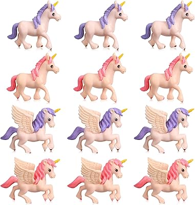 Sussi 12 pièces mini licorne, cheval volant mignon, figurines de licorne, personnages de licorne, tentures de dessin animé licorne pour décorations de gâteaux sur le thème de la licorne pour fêtes prénatales et anniversaires. Avec plus de 300000 références, DIAYTAR COTE D'IVOIRE est la boutique en ligne la plus fournie de Côte d'Ivoire, proposant des produits de qualité à des prix compétitifs. Elle permet à ses clients de faire des achats en ligne avec confiance, grâce à son système de paiement sécurisé. Elle est leader en Côte d'Ivoire dans le domaine du commerce électronique.