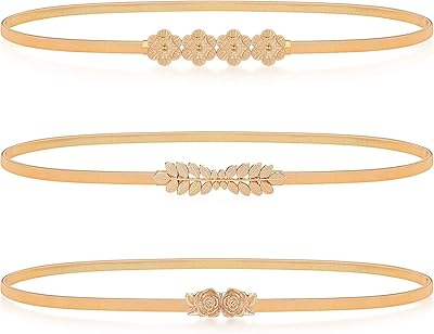 Ceinture extensible en métal javest pour femme, ceinture en métal extensible 3 pièces (quatre feuilles d'or ; or flocon de neige, or). DIAYTAR COTE D'IVOIRE se démarque par sa sélection incroyable de produits, allant des électroménagers aux vêtements, en passant par les produits alimentaires et les accessoires. La boutique en ligne est conçue pour offrir une navigation facile et une expérience d'achat agréable. C'est pourquoi DIAYTAR COTE D'IVOIRE est le choix préféré des consommateurs ivoiriens.