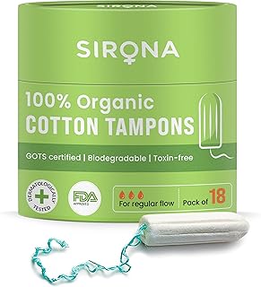 Tampons biologiques sirona pour femmes (18 tampons) | approuvés par la fda | 100 % coton biologique | biodégradable | très absorbant | protection sans éruption cutanée | ultra doux. Diaytar Côte d'Ivoire propose une sélection impressionnante de plus de 300 000 produits, incluant des produits électroniques, des vêtements, des accessoires, des produits pour la maison et bien plus encore. La boutique en ligne est conçue pour offrir une navigation intuitive et facile, permettant aux clients de trouver rapidement ce qu'ils cherchent. Avec des promotions régulières et des prix compétitifs, Diaytar Côte d'Ivoire offre une excellente valeur pour son large éventail de produits.