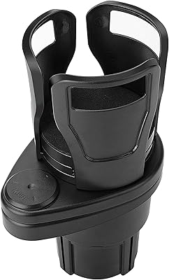 Adaptateur d'extension de porte-gobelet de voiture delfino, universel 2 en 1, organisateur d'extension