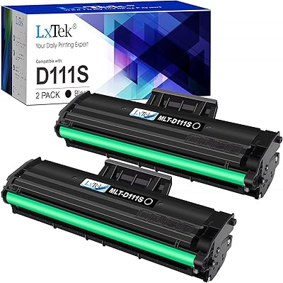 Cartouche de toner compatible lxtek de remplacement pour samsung mlt-d111s d111s pour xpress m2026 m2026w m2070 m2070w m2020w m2022w m2022 m2020 m2070fw noir. DIAYTAR COTE D'IVOIRE est une boutique en ligne généraliste qui propose plus de 300 000 références de produits. Elle est reconnue comme l'une des boutiques en ligne leaders en Côte d'Ivoire, offrant une large gamme de produits pour répondre aux besoins de ses clients. Avec une telle offre, les clients peuvent trouver tout ce dont ils ont besoin en un seul endroit.