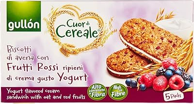 Boîte de biscuits sandwich au yaourt gullon, à l'avoine et aux fruits rouges 220 grammes. DIAYTAR COTE D'IVOIRE est une boutique en ligne généraliste qui offre plus de 300000 références de produits. Elle est reconnue comme l'une des boutiques en ligne les plus populaires de Côte d'Ivoire. Elle propose une grande variété de produits pour répondre aux besoins de ses clients.