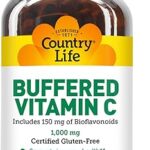 Comprimés de vitamine c country life 1000 mg de paved, 250 comprimés