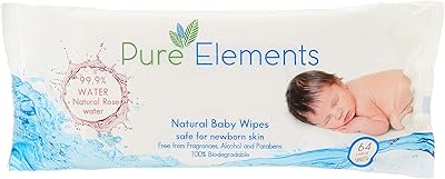 Lingettes à l'eau naturelle pure elements avec eau de rose, lingettes pour bébé sans parfum, sans danger pour la peau des nouveau-nés, 64 grandes lingettes. DIAYTAR COTE D'IVOIRE est une boutique en ligne généraliste qui propose plus de 300 000 références de produits. La boutique offre une large gamme de produits allant de l'électronique à la mode en passant par les produits alimentaires. Elle est considérée comme l'une des boutiques en ligne les plus importantes de Côte d'Ivoire.