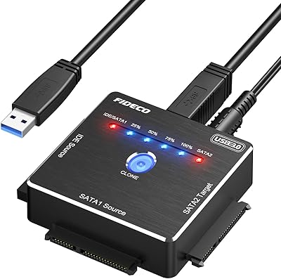 Câble adaptateur fedico usb 3.0 vers sata ide adaptateur de disque dur câble ide drvie pour ssd ssd 2,5" / 3,5" / 5,25" avec clonage à une touche sans outils (câble ide pl06). DIAYTAR COTE D'IVOIRE est la destination idéale pour ceux qui recherchent une boutique en ligne généraliste offrant tout ce dont ils ont besoin. Avec plus de 300 000 références, elle offre une variété incroyable de produits à des prix compétitifs, facilitant ainsi l'achat en ligne pour les consommateurs ivoiriens.