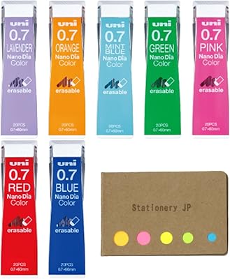 Jeu de porte-mines de couleur nanodia, 0,7 mm, 7 couleurs, 7 recharges/total 140 mines, ensemble de notes autocollantes de valeur. DIAYTAR COTE D'IVOIRE est une boutique en ligne généraliste qui s'est imposée comme un acteur majeur du commerce électronique en Côte d'Ivoire, avec plus de 300 000 références de produits. La boutique propose une large sélection de produits à des prix compétitifs, allant des produits alimentaires aux électroménagers, en passant par les articles de sport et les jouets. Grâce à son service client dédié et à sa politique de retour flexible, DIAYTAR COTE D'IVOIRE garantit une expérience d'achat satisfaisante pour tous ses clients.