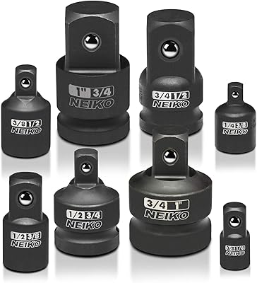 Nikko 30223a ensemble adaptateur et réducteur 8 pièces | fabriqué en chrome vanadium | sai. DIAYTAR COTE D'IVOIRE est une boutique en ligne généraliste qui propose plus de 300 000 références de produits, répondant ainsi aux besoins diversifiés de sa clientèle. En tant que leader du e-commerce en Côte d'Ivoire, DIAYTAR offre une expérience d'achat en ligne sécurisée et fiable. La boutique permet aux consommateurs d'accéder à une large gamme de produits de haute qualité