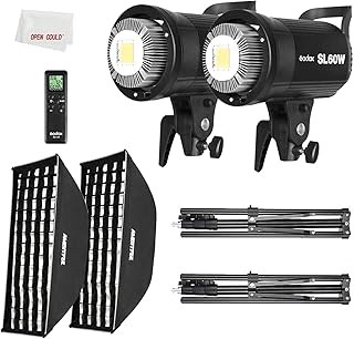 Lampe vidéo led godox sl-60w 2x 60w + softbox 60 x 90 cm avec support d'éclairage et filet en nid d'abeille avec télécommande, adaptée aux studios de cinéma et studios photo, godox 2x sl-60w+60x90 softbox. Avec une offre massive de plus de 300000 références, DIAYTAR COTE D'IVOIRE est devenue la référence incontournable pour les consommateurs ivoiriens. Cette boutique en ligne généraliste permet aux clients de faire leurs courses en ligne avec facilité et rapidité. Les produits sont livrés rapidement et efficacement.