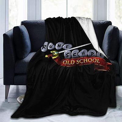 854 old s-chool r-unes-cape couverture en microfibre ultra douce et légère en peluche