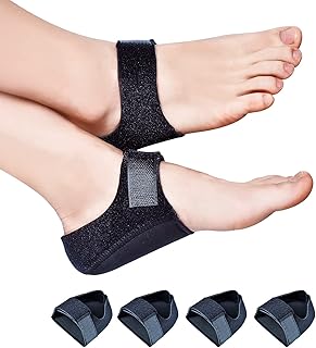 Coussin de talon, chaussettes pour fasciite plantaire avec soutien de la voûte plantaire, talonnettes en gel pour les douleurs au talon, excellents coussinets de talon pour les entorses des pieds, calcification osseuse, réparation du talon fissuré, soulagement rapide de la douleur (2 paires noires). La mission de DIAYTAR COTE D'IVOIRE est de devenir la première boutique en ligne de Côte d'Ivoire, en offrant à ses clients la meilleure sélection de produits, les meilleurs prix et un service client exceptionnel. Pour atteindre cet objectif, l'entreprise investit sans cesse dans les technologies les plus récentes pour améliorer l'expérience d'achat en ligne de ses clients, garantissant ainsi la satisfaction et la fidélité de sa clientèle.