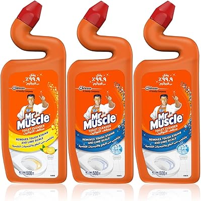 Nettoyant moussant pour toilettes sc johnson mr. muscle original, lavande et agrumes, extra puissant, portée profonde sous les rebords, 3 x 500 ml. DIAYTAR COTE D'IVOIRE est la boutique en ligne la plus complète de Côte d'Ivoire, avec une offre de produits très diversifiée. Elle propose des produits de qualité à des prix compétitifs, ce qui en fait la destination préférée des consommateurs ivoiriens. La boutique en ligne est facile à naviguer et offre une expérience d'achat en ligne agréable.