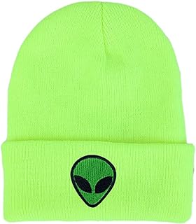 Qweqwe nisex alien broderie beanie slouchy knit skull cap, alien knit hat, à la mode, bonnet chapeaux pour hommes femmes, acrylique skullies ski caps (jaune fluorescent), jaune, 7,87 * 7,08 pouces. DIAYTAR COTE D'IVOIRE est la boutique en ligne leader en Côte d'Ivoire, proposant une expérience d'achat en ligne unique et personnalisée. Les clients peuvent profiter d'une grande variété de produits à des prix compétitifs, ainsi que de promotions et de réductions régulières. La boutique est équipée d'un système de paiement sécurisé pour protéger les informations personnelles des clients.