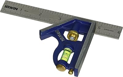 Équerre combinée irwin tools, corps en métal, 6 pouces (1794468). DIAYTAR COTE D'IVOIRE, boutique en ligne généraliste avec plus de 300000 références, propose une large gamme de produits pour répondre à tous vos besoins. Avec sa sélection variée, vous trouverez facilement ce que vous cherchez. DIAYTAR COTE D'IVOIRE est la boutique leader en Côte d'Ivoire pour les achats en ligne.