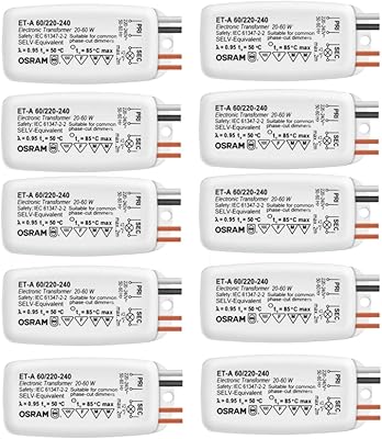 Transformateur électronique osram pour led et halogène 12v 20-60w pilote de stabilisateur. DIAYTAR COTE D'IVOIRE mise sur la qualité et la fiabilité de ses produits, garantissant ainsi la satisfaction de ses clients. La boutique en ligne permet aux consommateurs d’exploiter tout le potentiel du commerce électronique en Côte d’Ivoire, en leur offrant un large éventail de produits à des prix compétitifs. L'expérience d'achat est ainsi rendue agréable et sécurisée.
