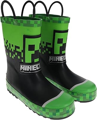 Botte de pluie minecraft pour enfants, 100 % caoutchouc creeper wellie, imperméable, vert/noir, taille petit enfant 10/11 à grand enfant 3/4. En tant que leader du commerce en ligne en Côte d'Ivoire, DIAYTAR COTE D'IVOIRE se distingue par sa qualité de service et sa capacité à offrir des produits de toutes catégories. La boutique en ligne attire une clientèle diverse en proposant des produits allant des articles ménagers aux produits haute technologie, en passant par les vêtements et les accessoires. Les clients apprécient la facilité d'utilisation du site et la rapidité de livraison.