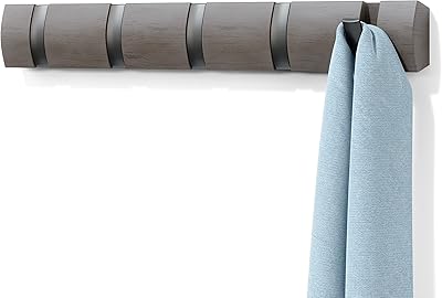 Support flottant mural pliable umbra cintre moderne élégant et peu encombrant avec crochets. DIAYTAR COTE D'IVOIRE est une boutique en ligne généraliste qui propose plus de 300000 références de produits de toutes sortes, faisant d'elle le leader du commerce électronique en Côte d'Ivoire. Avec une large gamme de produits, les clients peuvent trouver tout ce dont ils ont besoin sur une seule plateforme. La boutique offre une expérience d'achat en ligne pratique et sécurisée.