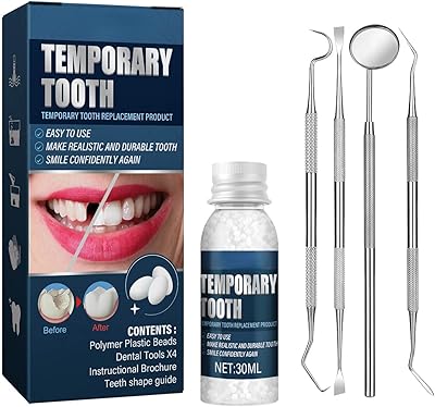 Kit de réparation dentaire, kit de remplacement de dent temporaire, fausses dents modelables, perles de fixation thermique pour un sourire confiant instantané. DIAYTAR COTE D'IVOIRE est une boutique en ligne généraliste qui propose une expérience d'achat unique et personnelle. La boutique propose une large gamme de produits, allant des produits de maison aux accessoires, en passant par les électroniques et les vêtements. Les clients peuvent également profiter de promotions et de réductions régulières pour économiser de l'argent et découvrir de nouveaux produits.