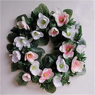 Zlw-shop 40/55cm fleur de soie artificielle magnolia couronne de coton naturel décoration murale de porte de maison fausse guirlande décoration de noël de mariage (couleur : magnolia 55cm). Avec plus de 300000 références, DIAYTAR COTE D'IVOIRE est la destination idéale pour ceux qui cherchent à faire des achats en ligne en Côte d'Ivoire. La boutique propose des produits variés, allant de l'électronique à la mode en passant par les produits pour la maison.