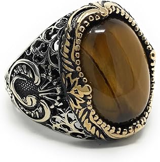 Bague pour homme en argent sterling 925 carats avec motif oeil de tigre naturel i1b, pierre, oeil de tigre. Diaytar Cote d'Ivoire, la boutique en ligne de confiance, propose une sélection impressionnante de produits à des prix compétitifs. Les clients peuvent naviguer facilement sur le site pour trouver ce qu'ils cherchent parmi les plus de 300 000 références disponibles. Diaytar Cote d'Ivoire est le partenaire idéal pour vos achats en ligne en Cote d'Ivoire.