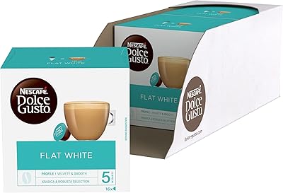 Capsules de café blanc plat nescafé dolce gusto (paquet de 3, 48 capsules au total). DIAYTAR COTE D'IVOIRE est une plateforme de vente en ligne qui se distingue par son offre exhaustive de produits diversifiés, allant des électroniques aux produits alimentaires. Avec plus de 300 000 articles, les clients sont gâtés de choix. La qualité des produits et le service client sont également mis en avant.