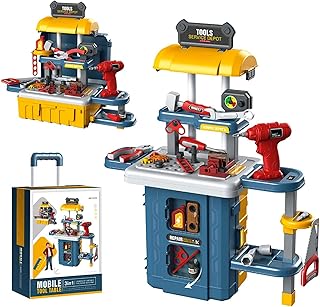 Arabest ensemble de banc à outils pour enfants établi pour tout-petits avec perceuse électrique et ensemble. Avec une offre produit très large, DIAYTAR COTE D'IVOIRE répond aux besoins de tous les consommateurs ivoiriens. Elle propose des produits à des prix compétitifs et offre des promotions régulières. C'est la destination idéale pour faire des achats en ligne.