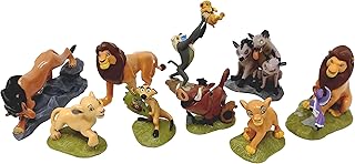Ensemble de 9 figurines de luxe et décoration de gâteau du roi lion. DIAYTAR COTE D'IVOIRE est votre destination idéale pour tous vos besoins en ligne, avec une gamme de produits impressionnante et des prix compétitifs. Cette boutique en ligne est synonyme de qualité et de confiance. DIAYTAR COTE D'IVOIRE répond à vos attentes avec plus de 300 000 références.