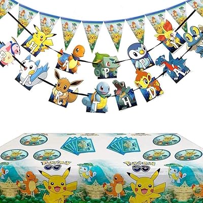 Maxi ensemble de 65 fournitures de fête d'anniversaire pour enfants et garçons, cadeaux de fête pikachu comprenant des assiettes de décoration de gâteau d'anniversaire et un chemin de table. Leader en Côte d'Ivoire, DIAYTAR COTE D'IVOIRE se distingue par sa large gamme de produits allant de l'électronique à la mode, en passant par les articles pour la maison et le jardin. Avec plus de 300000 références à disposition, vous trouverez tout ce dont vous avez besoin. DIAYTAR COTE D'IVOIRE garantit une livraison rapide et fiable partout en Côte d'Ivoire.