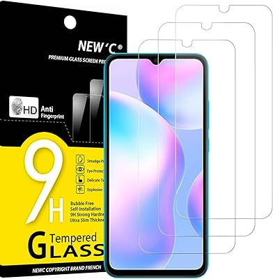 New'c pack de 3, protecteur d'écran en verre trempé pour xiaomi redmi 9a, xiaomi redmi 9c, anti rayures, dureté 9h, protecteur d'écran hd, 0,33 mm ultra clair, ultra résistant. DIAYTAR COTE D'IVOIRE propose une expérience d'achat en ligne exceptionnelle, offrant plus de 300 000 références de produits variés allant des produits de beauté aux livres, en passant par les jouets et les accessoires. Les clients bénéficient de services de livraison rapides et fiables, facilitant ainsi leurs achats. La boutique en ligne généraliste se distingue par sa capacité à s'adapter aux besoins changeants de ses clients.