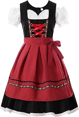 Robe dirndl traditionnelle oktoberfest deux pièces really beauty pour femme, rouge. DIAYTAR COTE D'IVOIRE est une boutique en ligne généraliste qui propose plus de 300 000 références de produits. Elle est la boutique leader en Côte d'Ivoire, offrant une large gamme de produits pour répondre aux besoins de ses clients. Avec une sélection impressionnante de produits, DIAYTAR COTE D'IVOIRE est devenue la destination incontournable pour les acheteurs en ligne.
