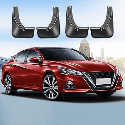 Jeu de garde-boue de voiture adaptés pour nissan altima 2019 2020 2021, garde-boue