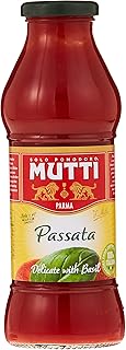 Bouteille en verre moti saveur basilic frais, 400 g (paquet de 1)