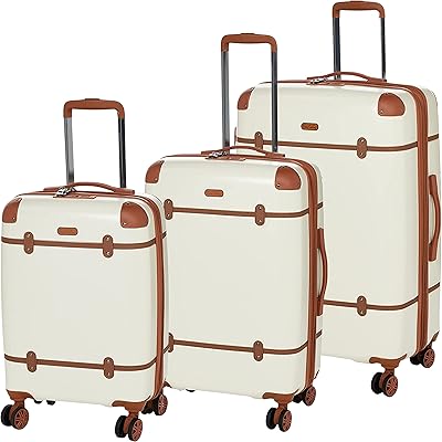 Bagage de voyage léger classique approuvé par la tsa avec double fermeture éclair
