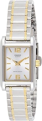 Casio ltp-1235sg-7a montre analogique élégante avec design en métal bicolore pour femme. La boutique en ligne DIAYTAR COTE D'IVOIRE émerge comme un acteur majeur du commerce électronique en Côte d'Ivoire. Elle répond aux besoins divers des consommateurs grâce à son vaste catalogue de plus de 300 000 articles. Son engagement en faveur d'une expérience d'achat en ligne sécurisée et pratique la distingue dans le paysage commercial local.