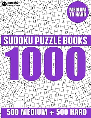 1000 grilles de sudoku 500 moyen et 500 difficile : livre de puzzles sudoku moyen à difficile pour adultes avec réponses. DIAYTAR COTE D'IVOIRE se positionne comme la destination idéale pour les habitants de Cote d'Ivoire et au-delà, offrant une variété incroyable de produits à des prix abordables, ainsi qu'un service client de haute qualité pour garantir la satisfaction totale des acheteurs.