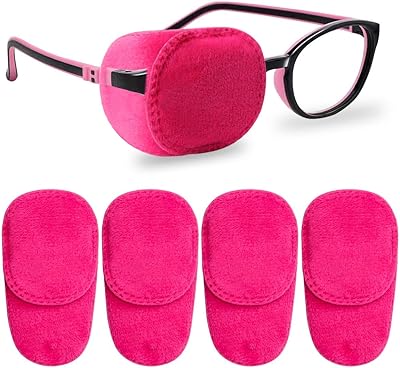 Castowave 4 pièces patchs pour les yeux pour enfants filles et garçons